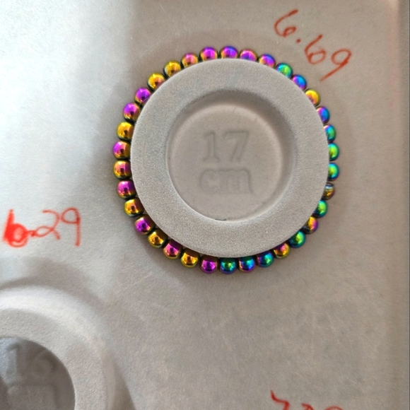 Rainbow Hemetite Bracelet - Picture 1 of 2